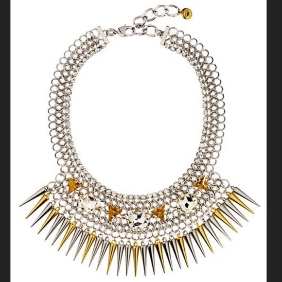 Juicy Couture Jewelry - ✨JC✨Rhinestone Spike Drama Necklace